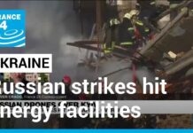 Power Cuts in Kyiv after Strikes on Energy Facilities, 18 October 2022