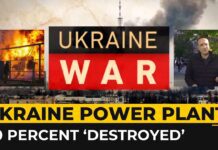 30 percent of Ukraine’s Power Plants ‘Destroyed’, Says President Zelenskyy, 18 October 2022