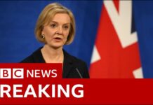 UK Prime Minister Liz Truss Quits after 45 Days in the Role, 20 October 2022