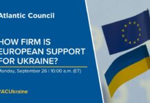 How Firm Is European Support for Ukraine? 26 September 2022