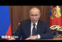 Vladimir Putin Announces Partial Military Mobilisation to Fight Ukraine War, 21 September 2022