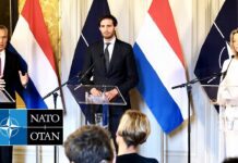 NATO Secretary General with Foreign and Defence Ministers of the Netherlands, 14 November 2022