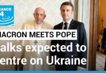 French President Macron Meets Pope, Talks Expected to Centre on Ukraine, 24 October 2022