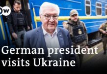 Ukraine: German President Steinmeier Arrives in Kyiv, 25 October 2022