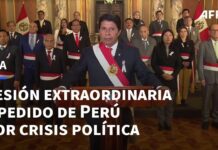 OEA Convoca Sesión Extraordinaria a Pedido de Perú por Crisis Política, 20 octubre 2022
