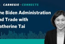 The Biden Administration and Trade with Katherine Tai, 7 September 2022