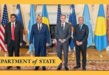 Secretary Blinken Meets with the President of the Republic, the Federated States, and Palau, 29 September 2022