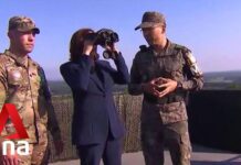 US Vice President Harris Visits Korea Demilitarised Zone, Slams Pyongyang’s Missile Test, 29 September 2022