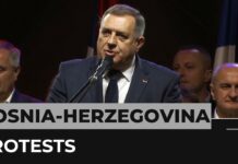 Bosnia-Herzegovina Elections: Dodik Supporters Protest Recount, 26 October 2022