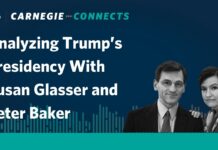 Analyzing Trump’s Presidency with Susan Glasser and Peter Baker, 6 October 2022