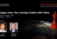 Danger Zone: The Coming Conflict with China, 11 October 2022