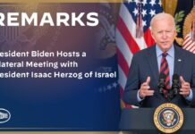 President Biden Hosts a Bilateral Meeting with President Isaac Herzog of Israel, 26 October 2022
