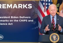 President Biden Delivers Remarks on the CHIPS and Science Act, 4 November 2022