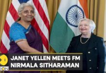 US’ Treasury Secretary Janet Yellen Meets India’s Finance Minister Nirmala Sitharaman, 11 November 2022
