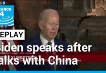 US President Joe Biden Speaks after High-stakes Talks with China, 14 November 2022