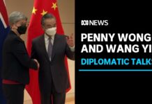 Penny Wong Meets with Chinese Counterpart Wang Yi in New York, 23 September 2022