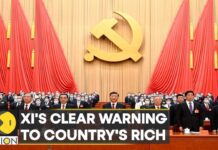 China: President Xi Jinping to Regulate Income Distribution and Accumulating Wealth, 20 October 2022
