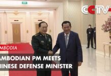 Cambodian PM Meets Chinese Defense Minister, 22 November 2022