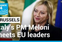 Italy’s PM Meloni Meets European Union Leaders in Brussels, 3 November 2022