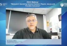 RSIS Webinar on “Malaysia’s Upcoming General Election: Players, Issues and Possible Outcomes”, 11 November 2022