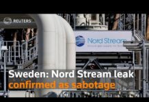 Nord Stream Leak Confirmed as Sabotage, Sweden Says, 18 November 2022