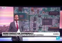 Chinese Semiconductor Shares Tumble after US Export Controls, 10 October 2022