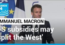 Macron Warns that US Trade Subsidies May ‘Split the West’, 1 December 2022