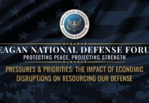 REAGAN NATIONAL DEFENSE FORUM 2022 PANEL 9 – Pressures & Priorities. The Impact of Economic Disruptions on Resourcing Our Defense