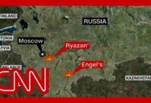 Video Shows Explosion at Air Base in Russia, 5 December 2022