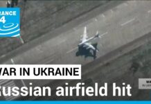 Russian Airfield Hit, a Day after Drone Strikes on Bases, 6 December 2022