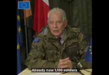 HR/VP Josep Borrell | Press Conference at the Military Unit in Brzeg, Poland | 02/12/2022