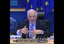 HR/VP Josep Borrell | Declaration of Principles of International Observation Implementation Meeting, 7 December 2022