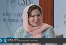 An Armchair Discussion with Fawzia Koofi, 7 October 2022
