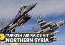 Turkey Launches Airstrikes over Northern Syria, 20 November 2022