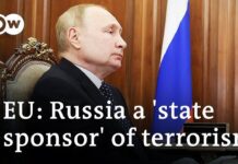 EU Lawmakers Name Russia a ‘State Sponsor’ of Terrorism, 23 November 2022