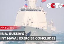 China, Russia’s Joint Naval Exercise Concludes, 27 December 2022