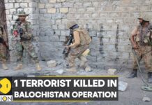 Pakistan Army Operation against Terrorists: One Terrorist Killed in Balochistan, 25 December 2022