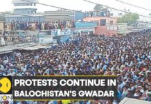 Protests in Gwadar Continues in Response to Arrest of ‘Haq do Tehreek’ Leader, 28 December 2022