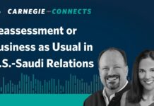 Reassessment or Business as Usual in U.S.-Saudi Relations, 7 December 2022