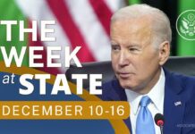 A Review of the Week’s Events at the State Department, December 10-16, 2022
