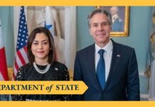 Secretary Blinken Meets with Panamanian Foreign Minister Janaina Tewaney, 21 December 2022