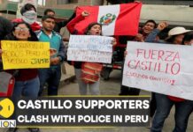 Castillo Supporters Clash with Police, Demand His Release in Peru, 9 December 2022