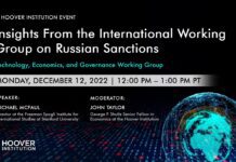 Insights From the International Working Group on Russian Sanctions, 14 December 2022