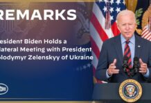 President Biden Holds a Bilateral Meeting with President Volodymyr Zelenskyy of Ukraine, 21 December 2022