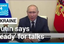 Putin Says Ready for Ukraine Talks If Kyiv Accepts ‘New Territorial Realities’, 5 January 2023