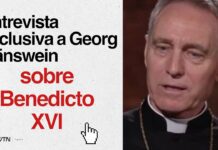 ENTREVISTA EXCLUSIVA a Georg Gänswein sobre Benedicto XVI, 3 enero 2023