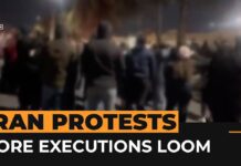 Iranians Protest in Front of Prison as More Executions Loom, 9 January 2023