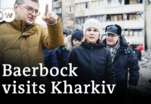 Germany’s Foreign Minister Visits Embattled Kharkiv, 10 January 2023