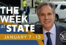 A Review of the Week’s Events at the State Department, January 7-13, 2023