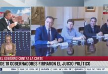 11 de 18 Gobernadores Firmaron el Fuicio Político: Alberto Fernández Avanza contra La Corte Suprema, 4 enero 2023